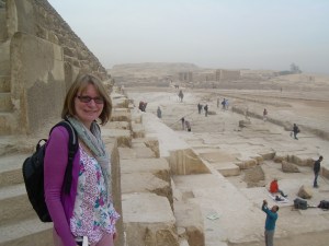 Gail on Great Pyramid