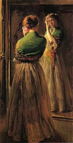 Joseph-deCamp-Girl-with-a-Green-Shawl-1900